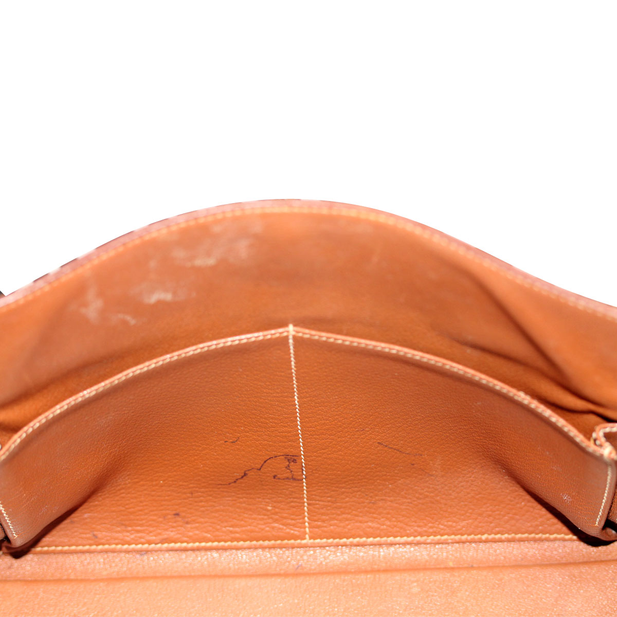 Hermes Kelly 32cm Saddle GHW Togo \u0026quot;F\u0026quot; Stamp Shoulder Bag Purse  