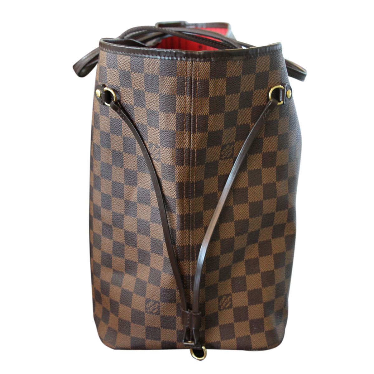 Louis Vuitton Neverfull GM Damier Ebene Tote Bag