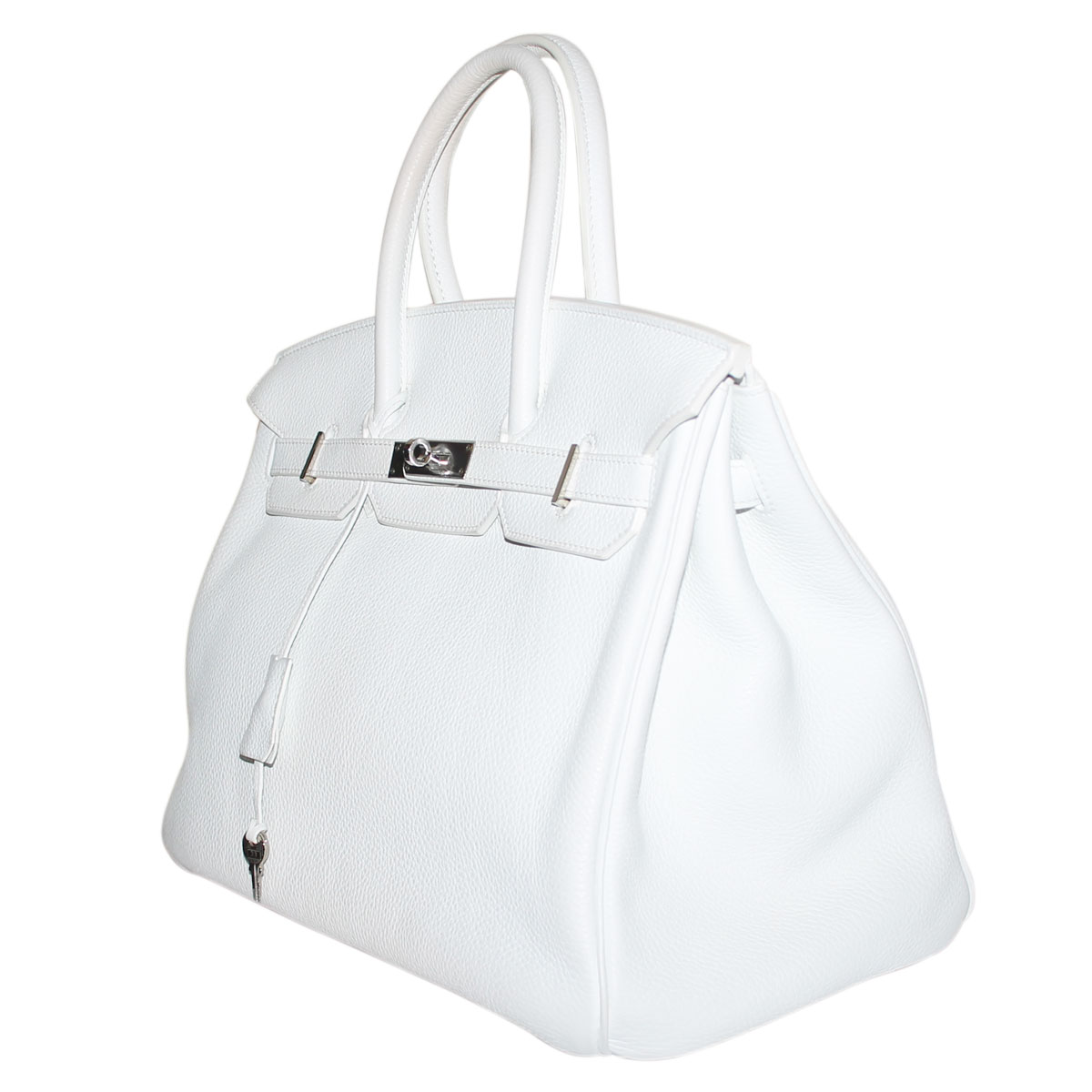 white hermes bag price