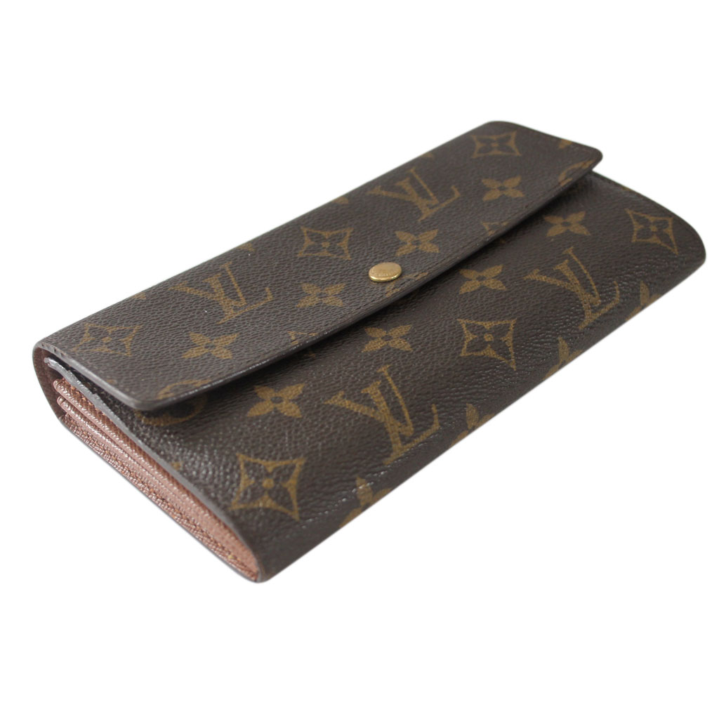 Louis Vuitton Sarah Monogram Canvas Wallet