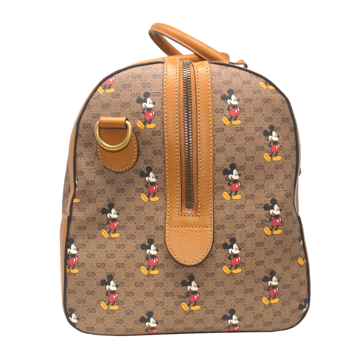 gucci mickey mouse duffle bag