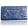 Balenciaga Blue studded wallet Boca Raton