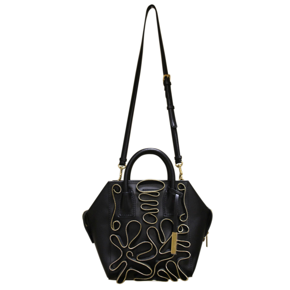 Stella McCartney Boston Cavendish Black Leather Boca Raton