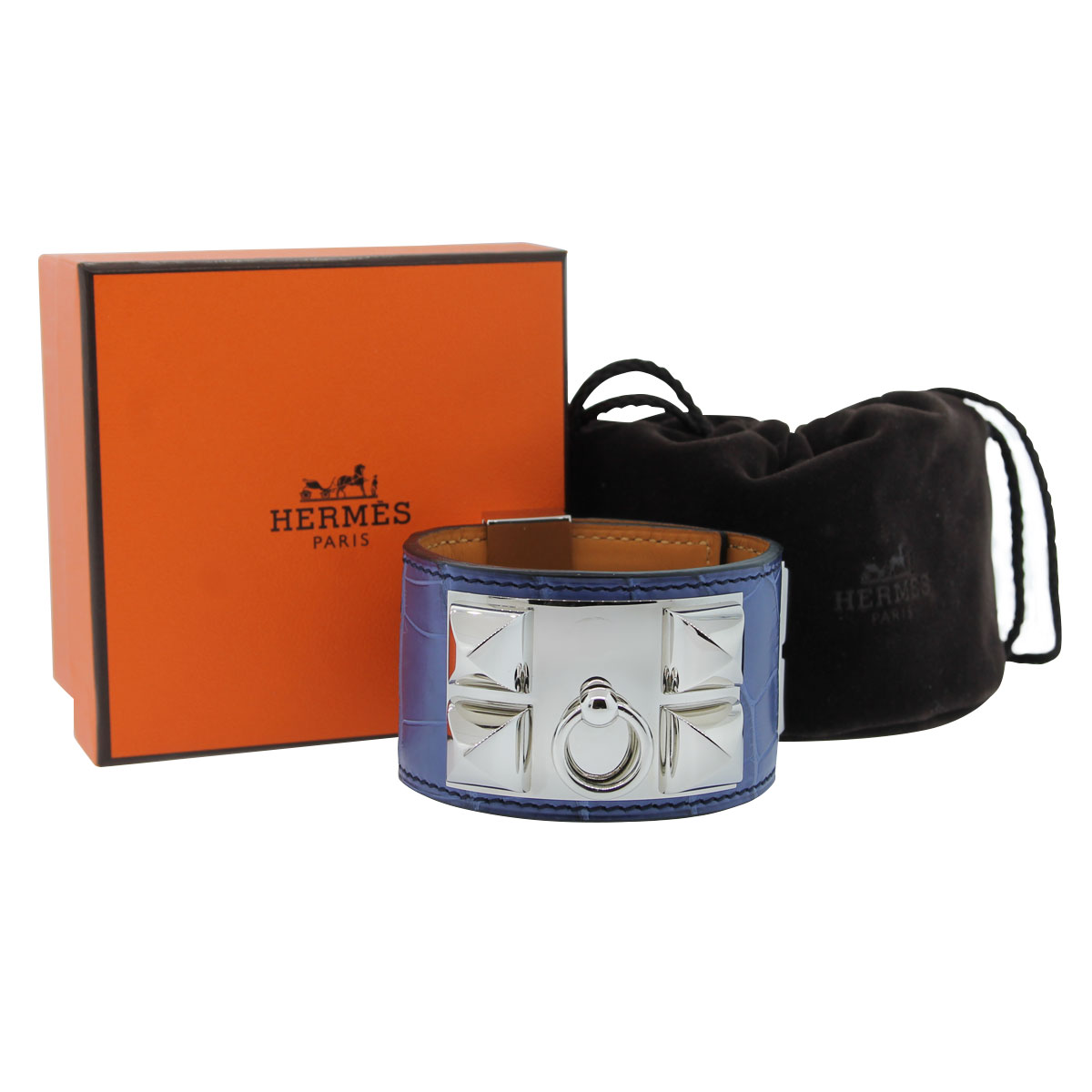 Hermes-CDC-Brighton-Cuff_Cover Hermes CDC Brighton Cuff in original box