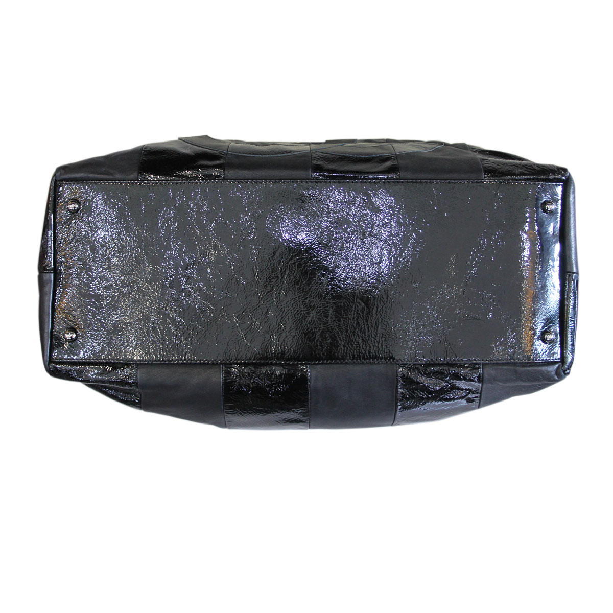 Chanel-Black-Leather-Bottom Chanel No. 11 Hobo Bag