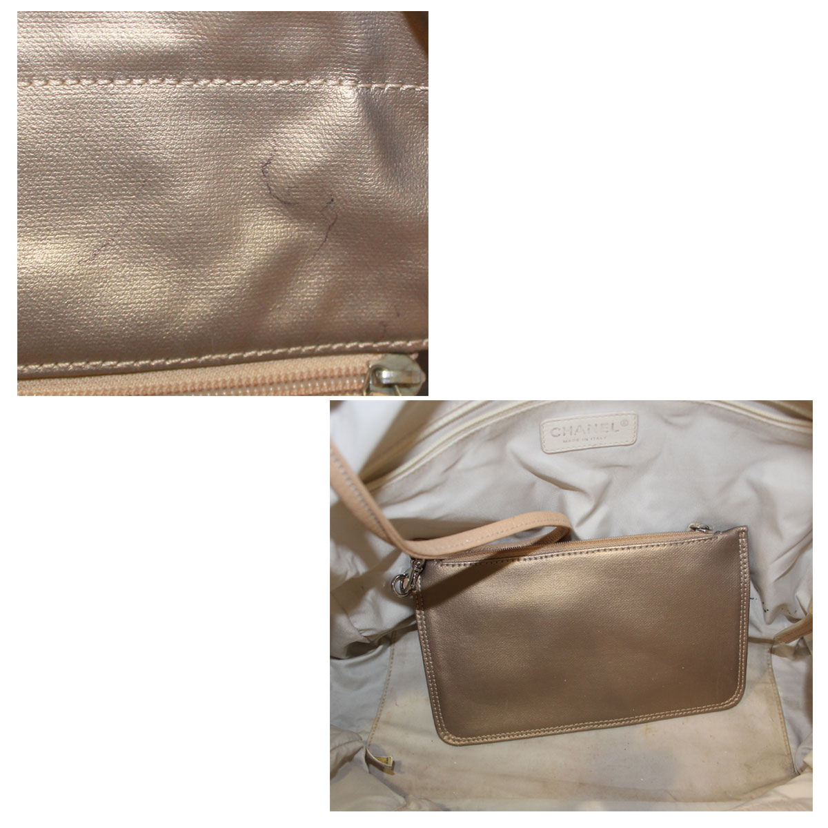 Chanel Tote Bags Gold Boca Raton