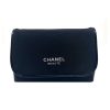 Chanel Beaute Black Nylon Make Up Case with Mirror in Box