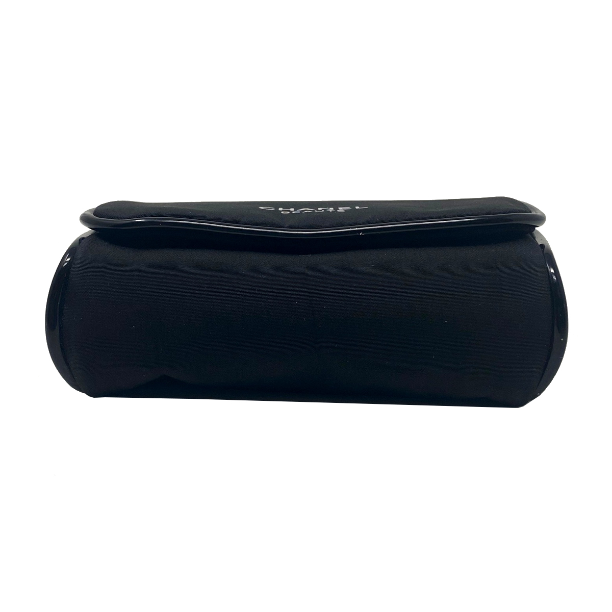 Chanel Beaute Black Nylon Make Up Case with Mirror in Box Chanel Beaute Black Nylon Make Up Case with Mirror in Box