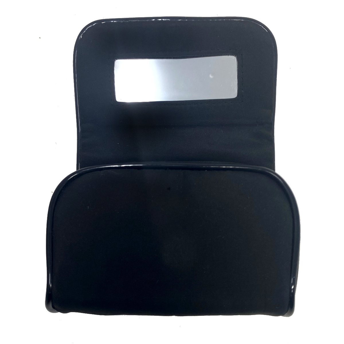 Chanel Beaute Black Nylon Make Up Case with Mirror in Box Chanel Beaute Black Nylon Make Up Case with Mirror in Box