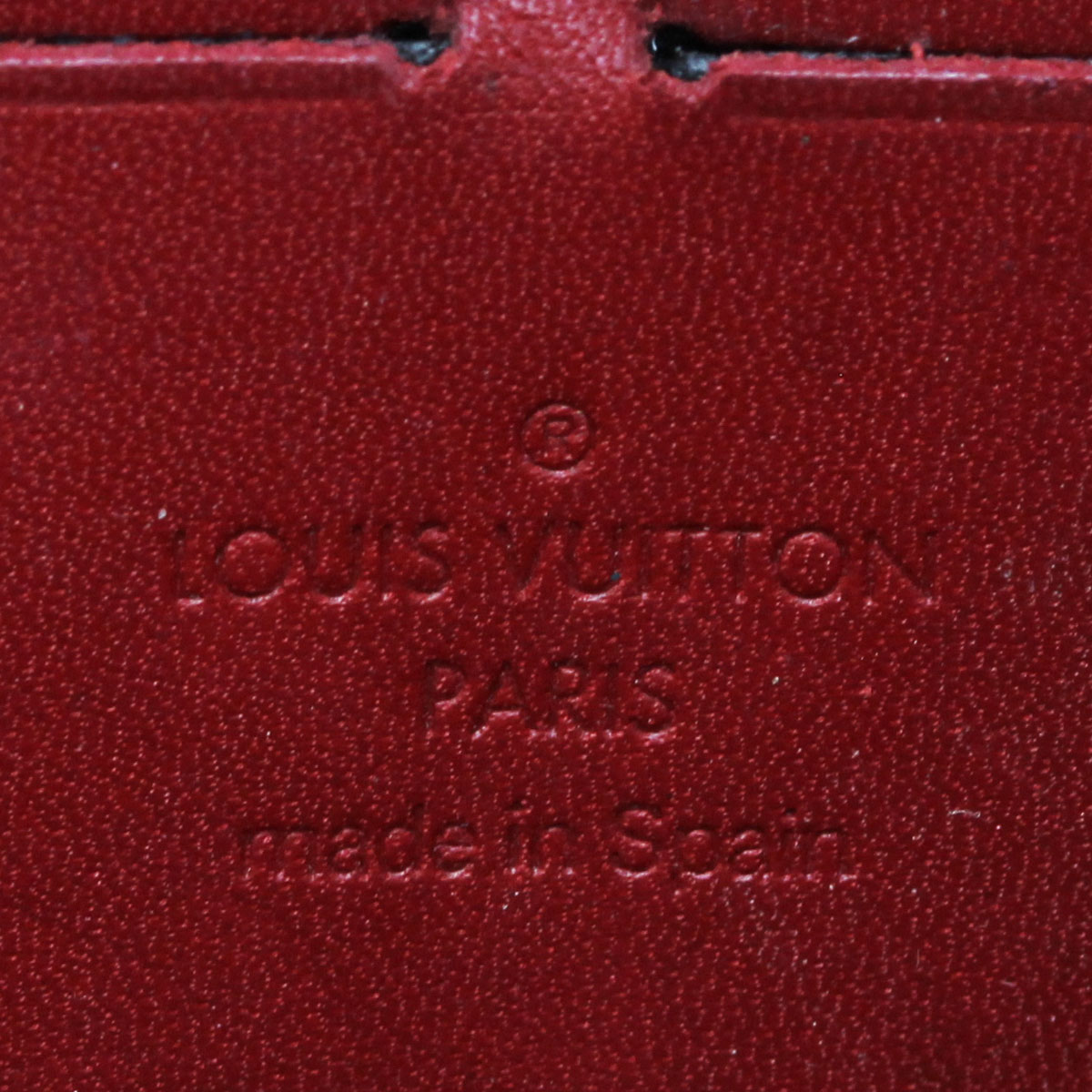 Authentic Louis Vuitton wallets in red