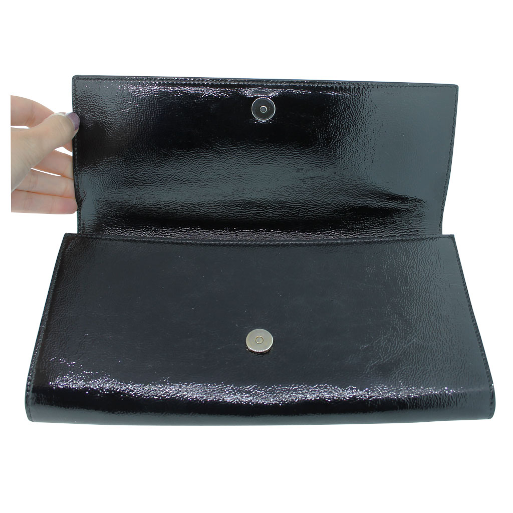 YSL-clutch-open-flap Shop YSL clutches