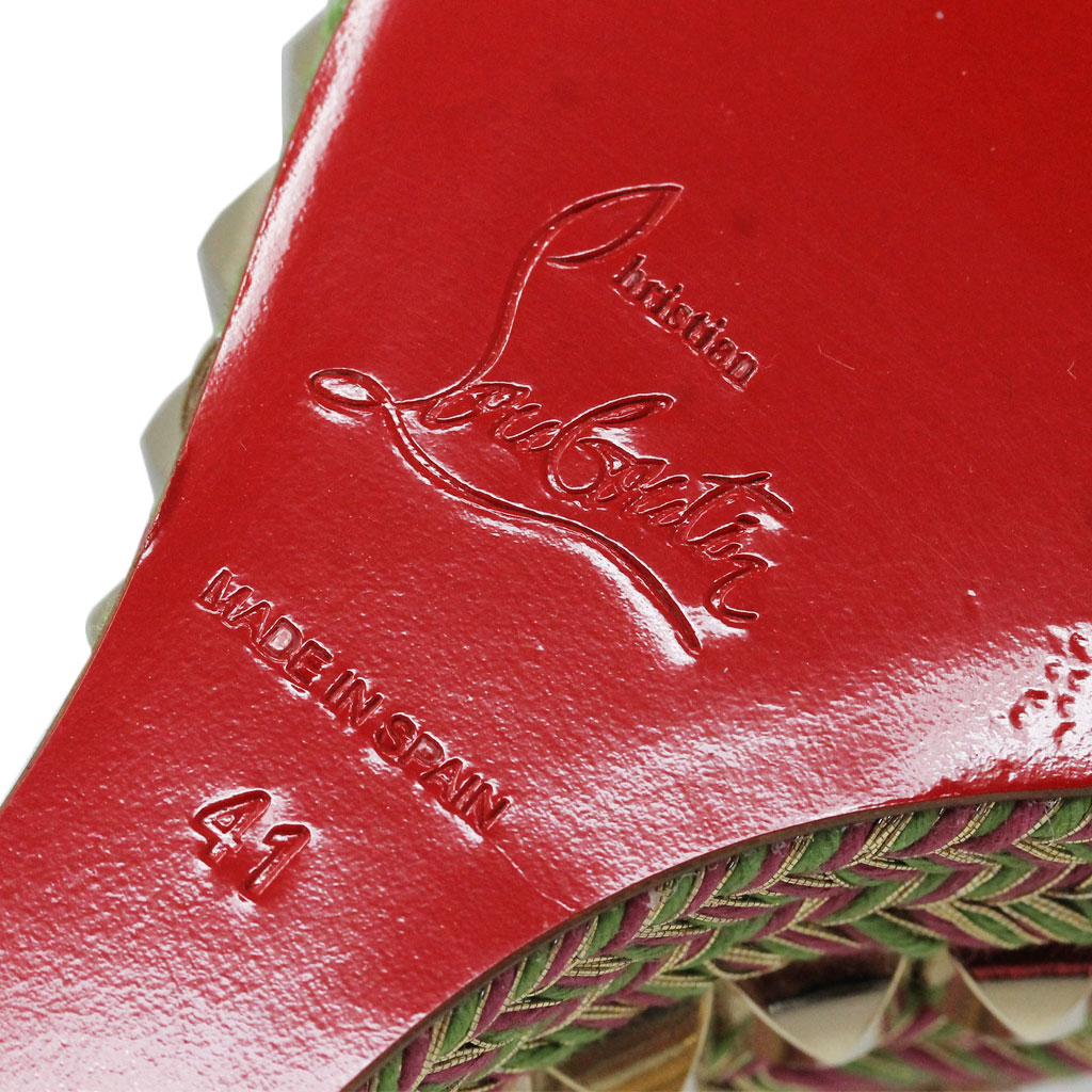 Authentic Christian Louboutin red bottoms