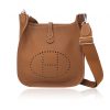 Hermes Evelyne III 29 Taurillon Clemence Gold Cross body bag