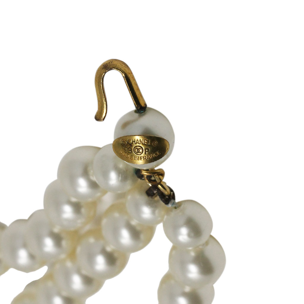 vintage pearl chanel belts