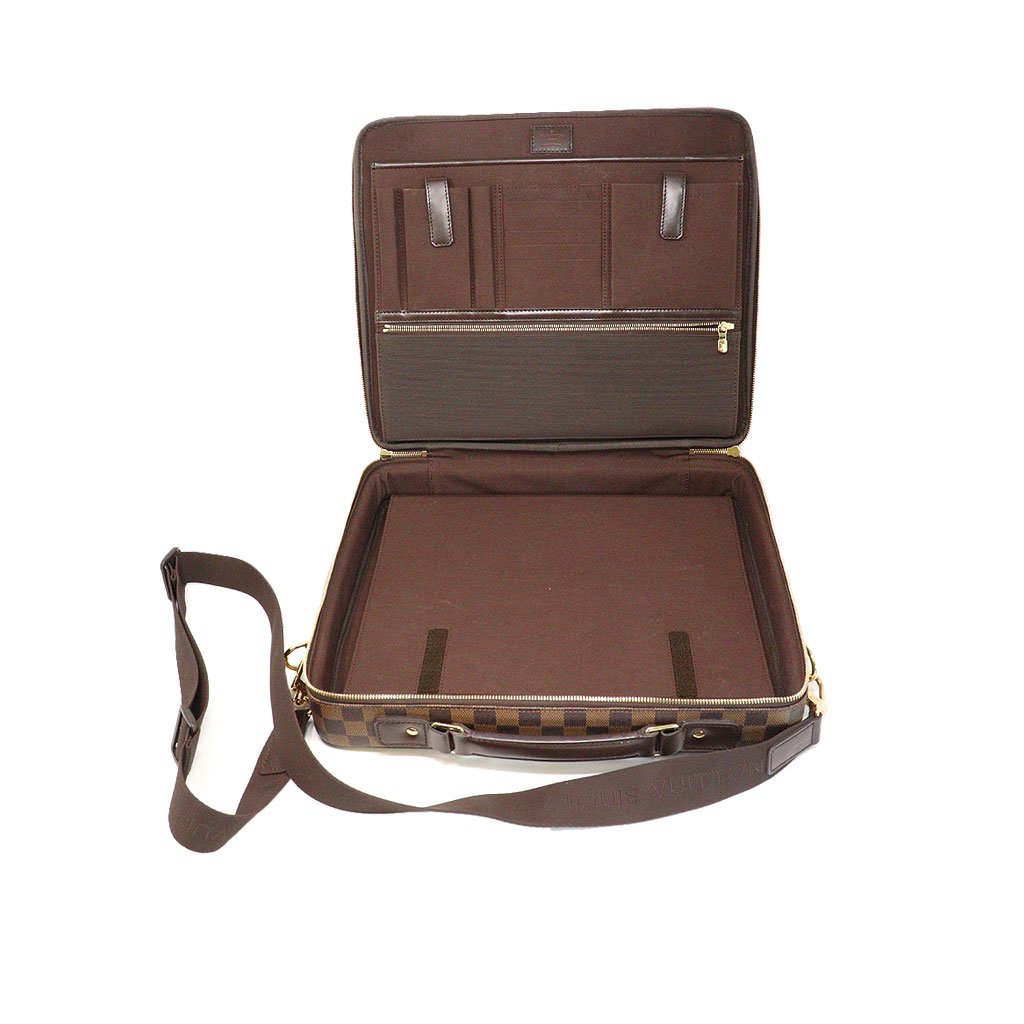 8 preowned louis vuitton sasana briefcase