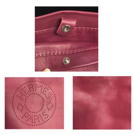 Hermes Paris Clou De Selle Fuschia Logo Messenger Crossbody Bag in Box