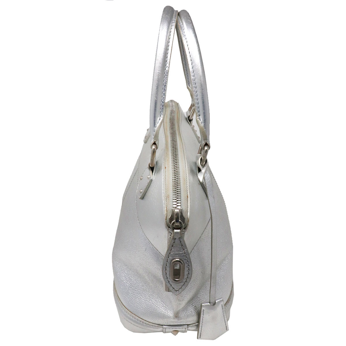 Louis Vuitton Silver Suhali Lockit PM Handbag
