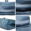 Chanel 2.55 Blue Suede/Nubuck Double Flap Reissue Handbag Shoulder Bag