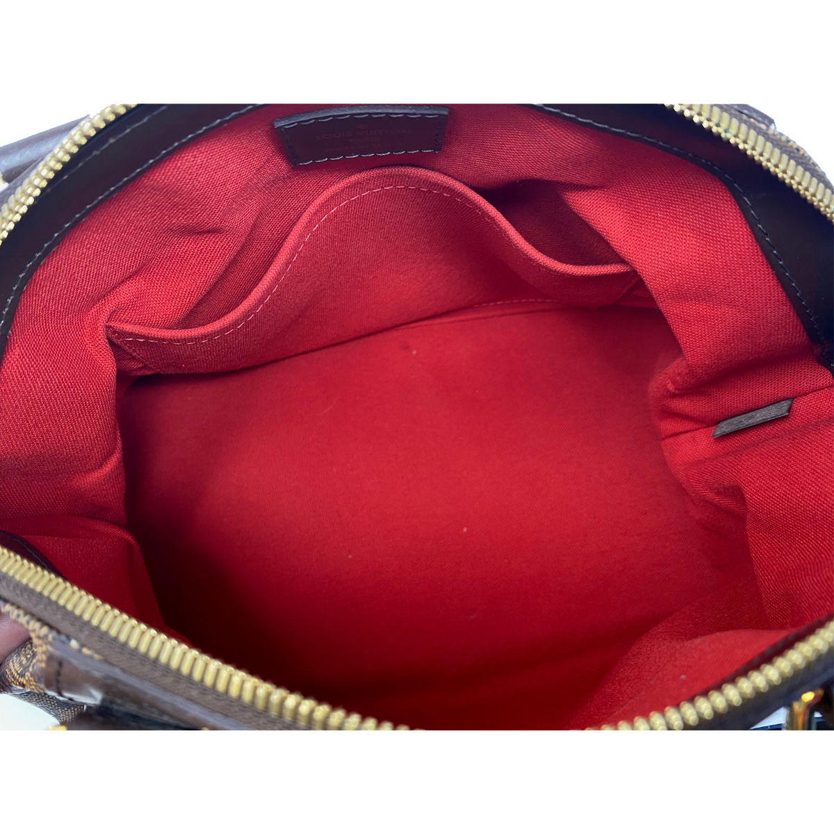 Louis Vuitton Verona PM Damier Ebene Canvas Handbag