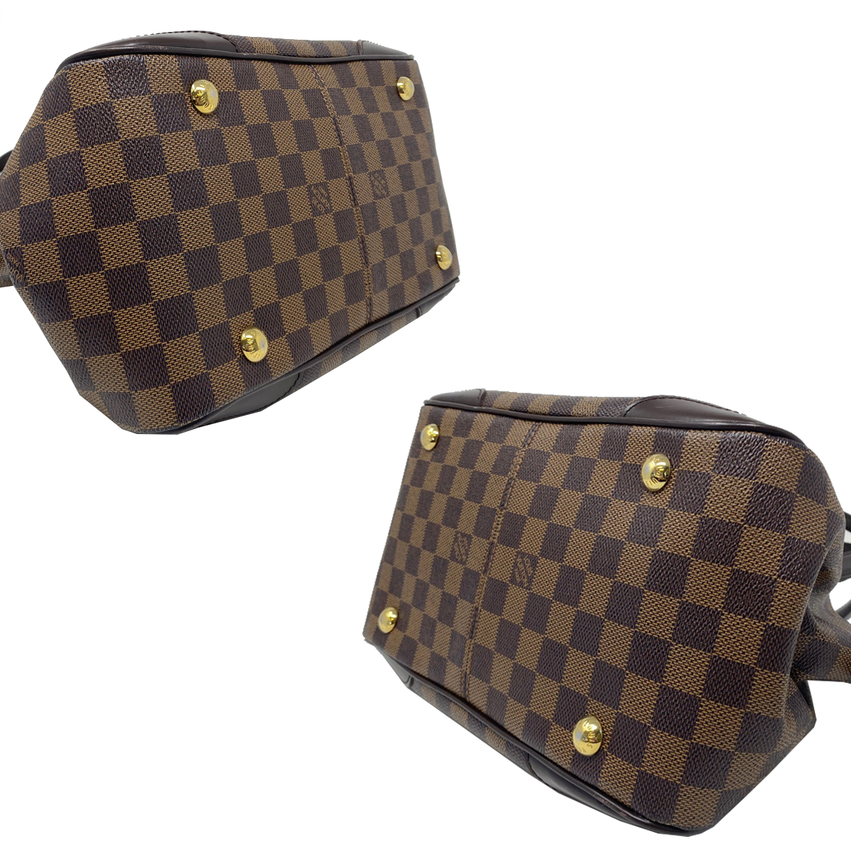 ILouis Vuitton Verona PM Damier Ebene Canvas Handbag