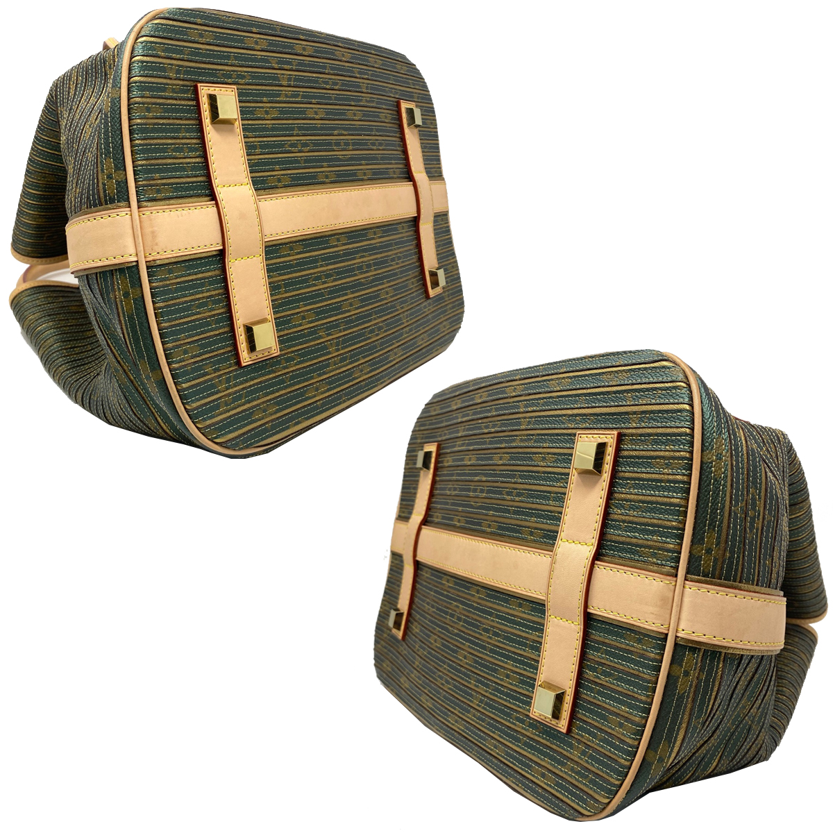 Louis Vuitton Monogram Eden Neo Khaki Green Shoulder Bag