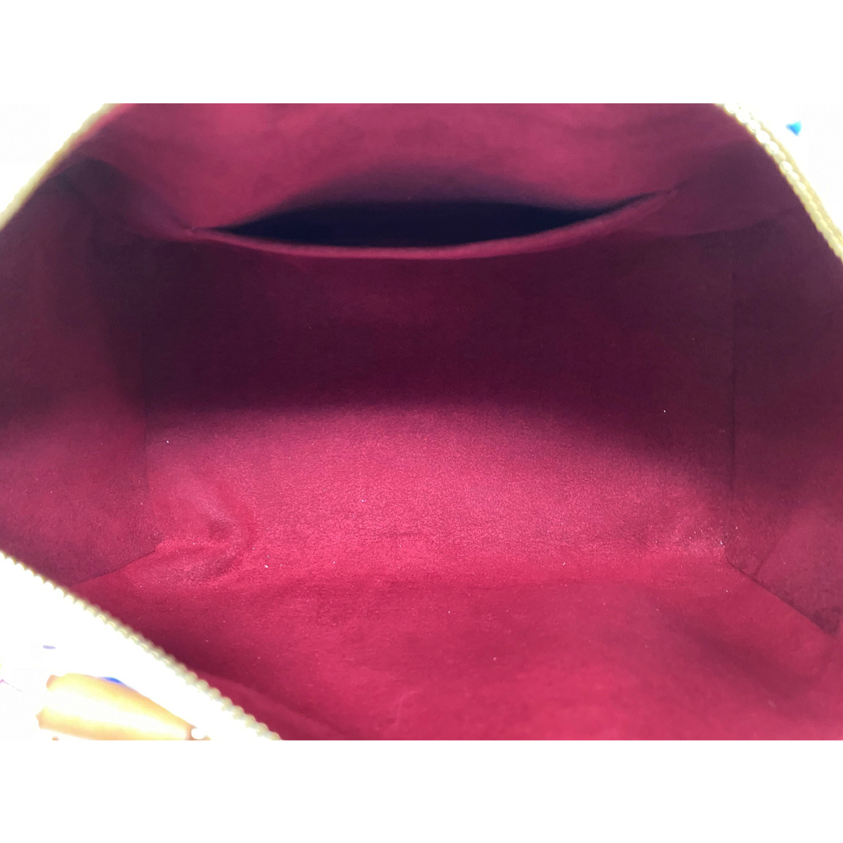 Louis Vuitton x Takashi Murakami Speedy Monogram 30 White Multicolor Handbag