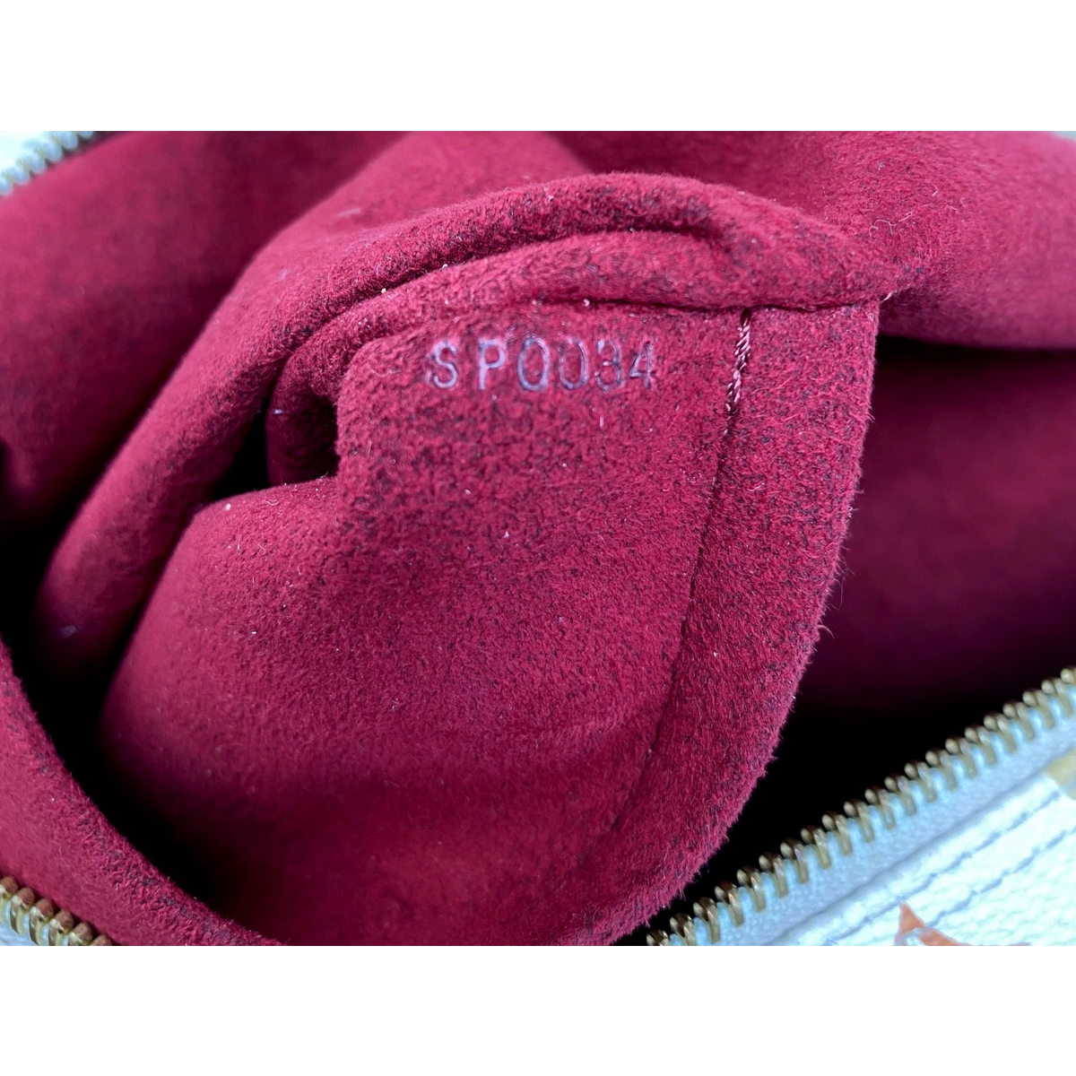 Louis Vuitton x Takashi Murakami Speedy Monogram 30 White Multicolor Handbag