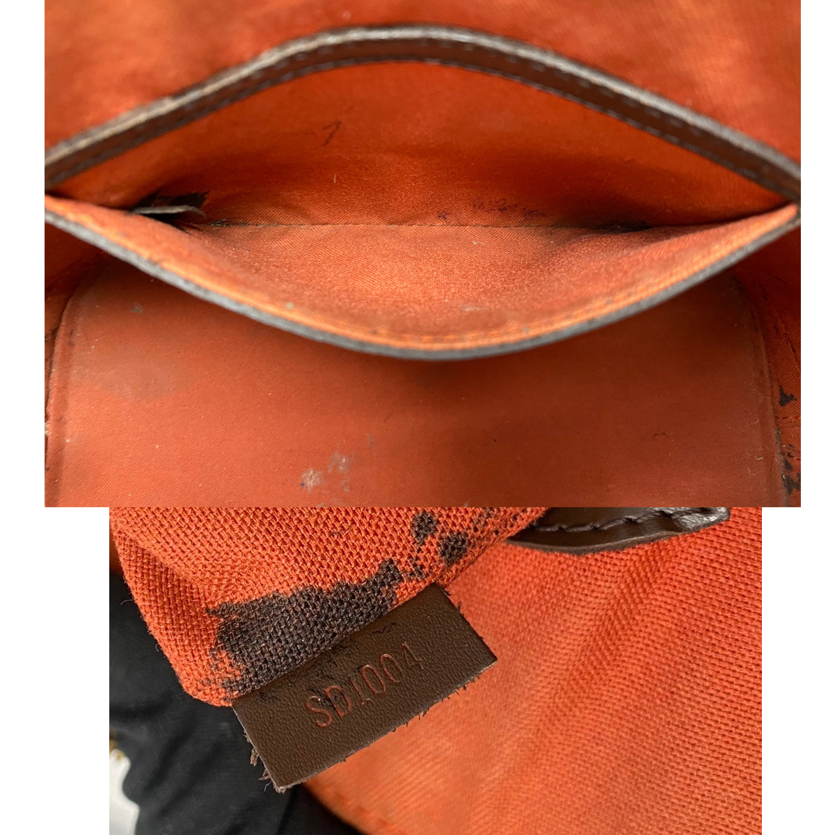 Louis Vuitton Alma Pm Damier Ebene Leather Canvas Handbag Louis Vuitton Alma Pm Damier Ebene Leather Canvas Handbag