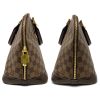 Louis Vuitton Alma Pm Damier Ebene Leather Canvas Handbag