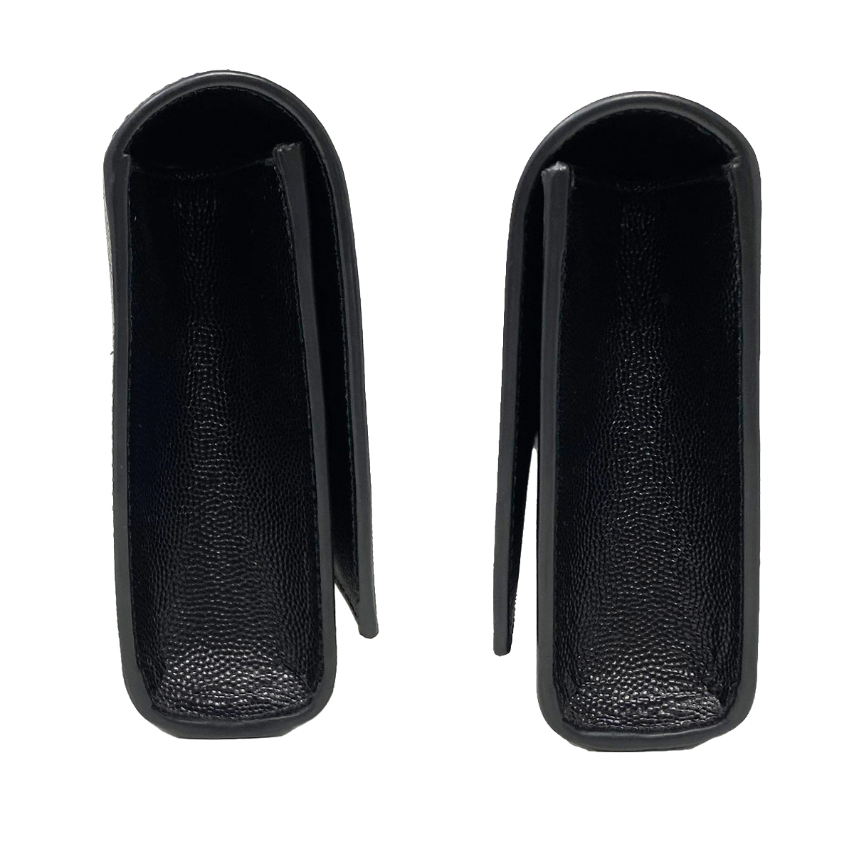 YSL Yves Saint Laurent Kate Black Pebbled Leather Clutch YSL Yves Saint Laurent Kate Black Pebbled Leather Clutch