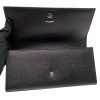 YSL Yves Saint Laurent Kate Black Pebbled Leather Clutch