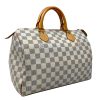 Louis Vuitton Speedy 30 Damier Azur Canvas Handbag