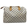 Louis Vuitton Speedy 30 Damier Azur Canvas Handbag