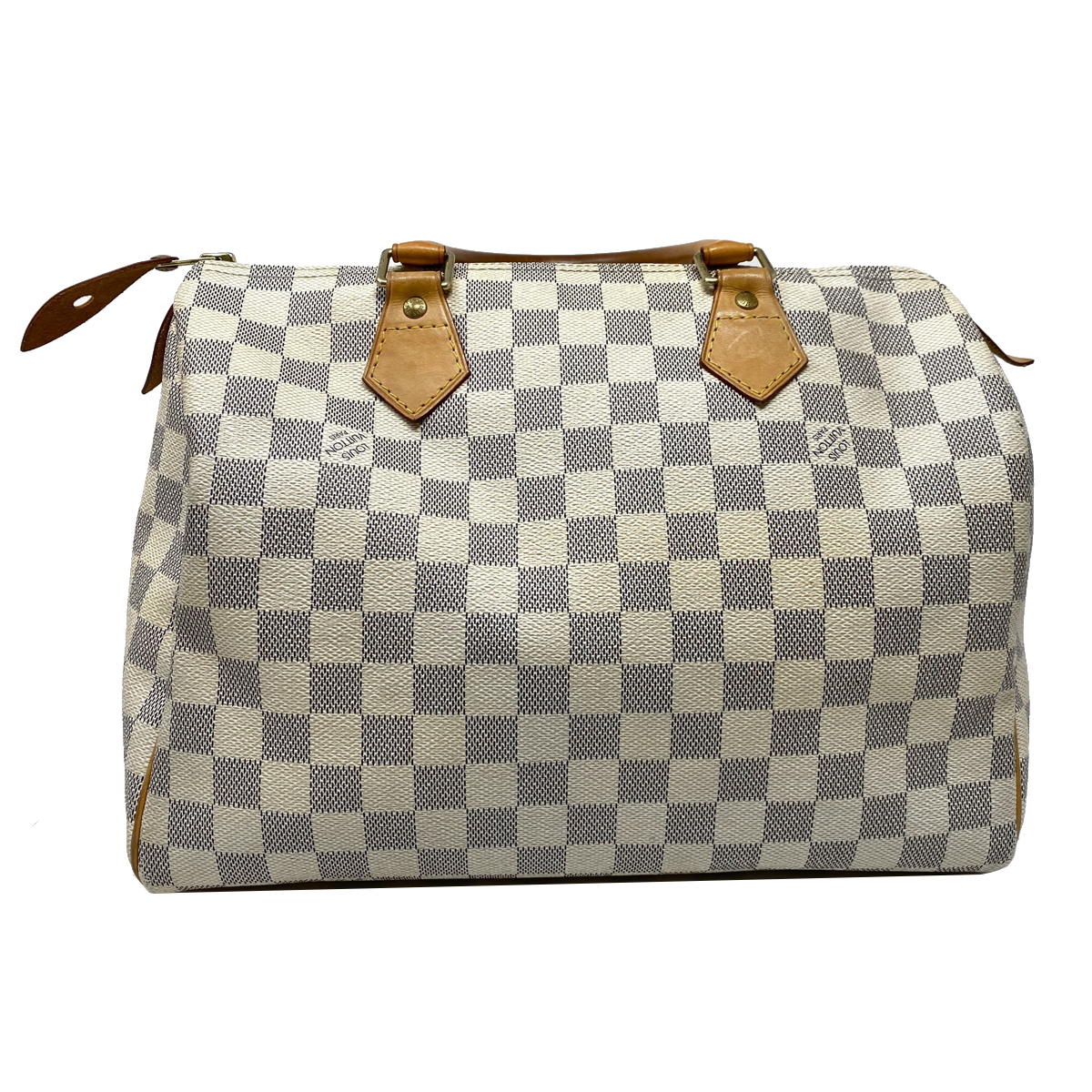 Louis Vuitton Speedy 30 Damier Azur Canvas Handbag Louis Vuitton Speedy 30 Damier Azur Canvas Handbag