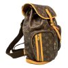 Louis Vuitton Bosphore Monogram Leather Canvas Backpack