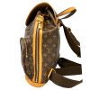 Louis Vuitton Bosphore Monogram Leather Canvas Backpack