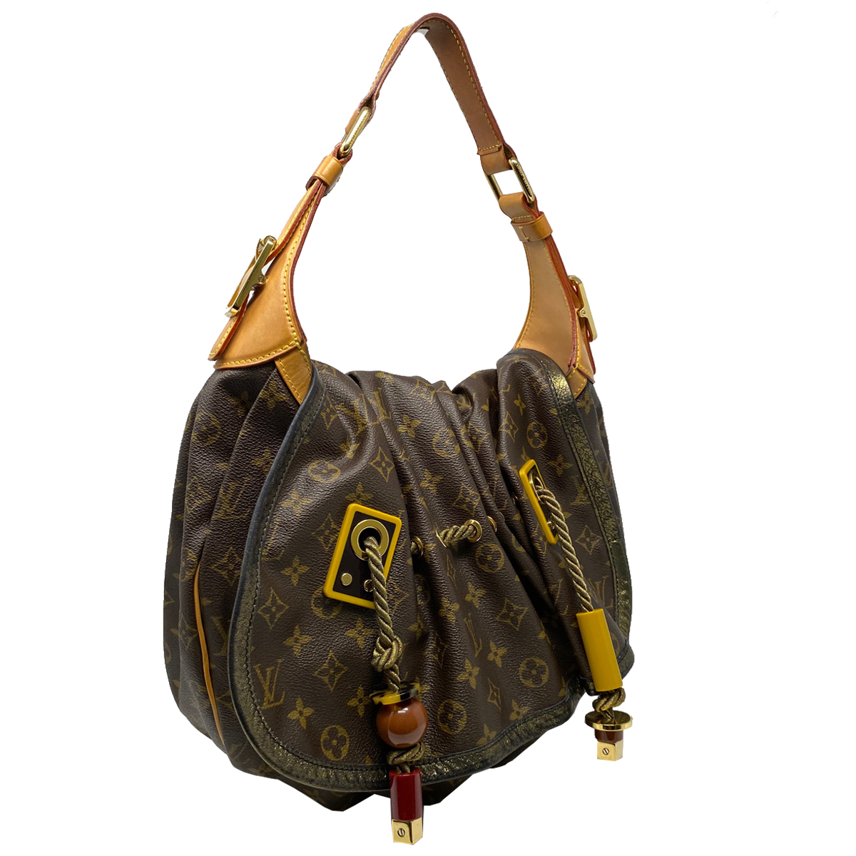 Louis Vuitton Monogram Madonna Kalahari GM Leather Shoulder Bag  Louis Vuitton Monogram Madonna Kalahari GM Leather Shoulder Bag