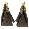 Louis Vuitton Grape Monogram Canvas Pallas Leather Shoulder Bag With Receipt