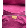 Louis Vuitton Grape Monogram Canvas Pallas Leather Shoulder Bag With Receipt