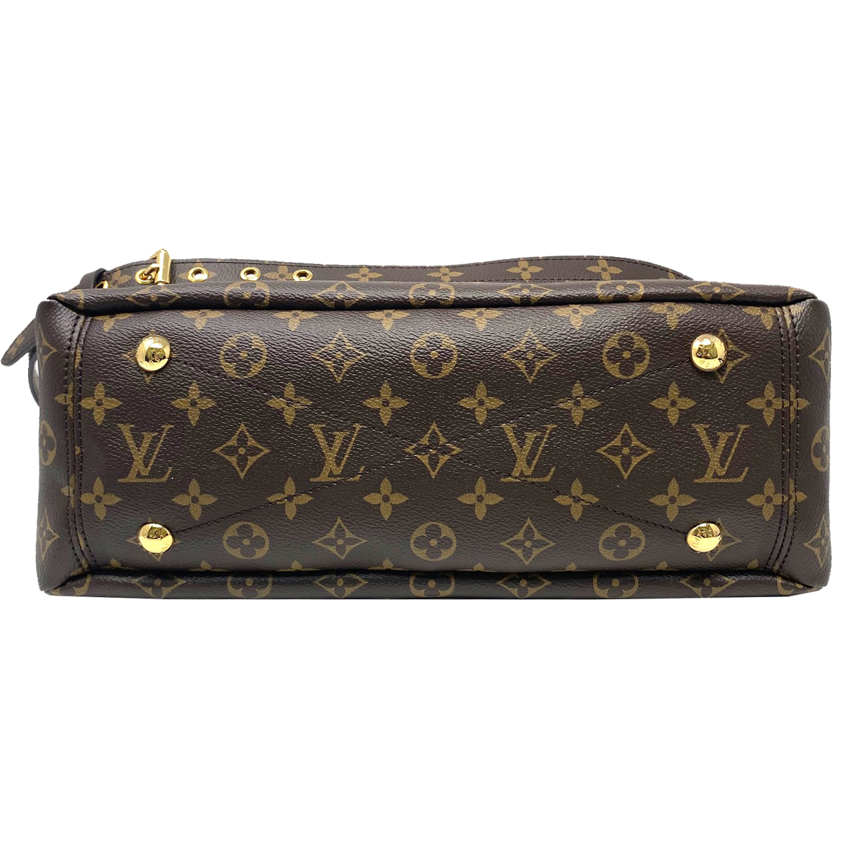 Louis Vuitton Grape Monogram Canvas Pallas Leather Shoulder Bag With Receipt Louis Vuitton Grape Monogram Canvas Pallas Leather Shoulder Bag With Receipt