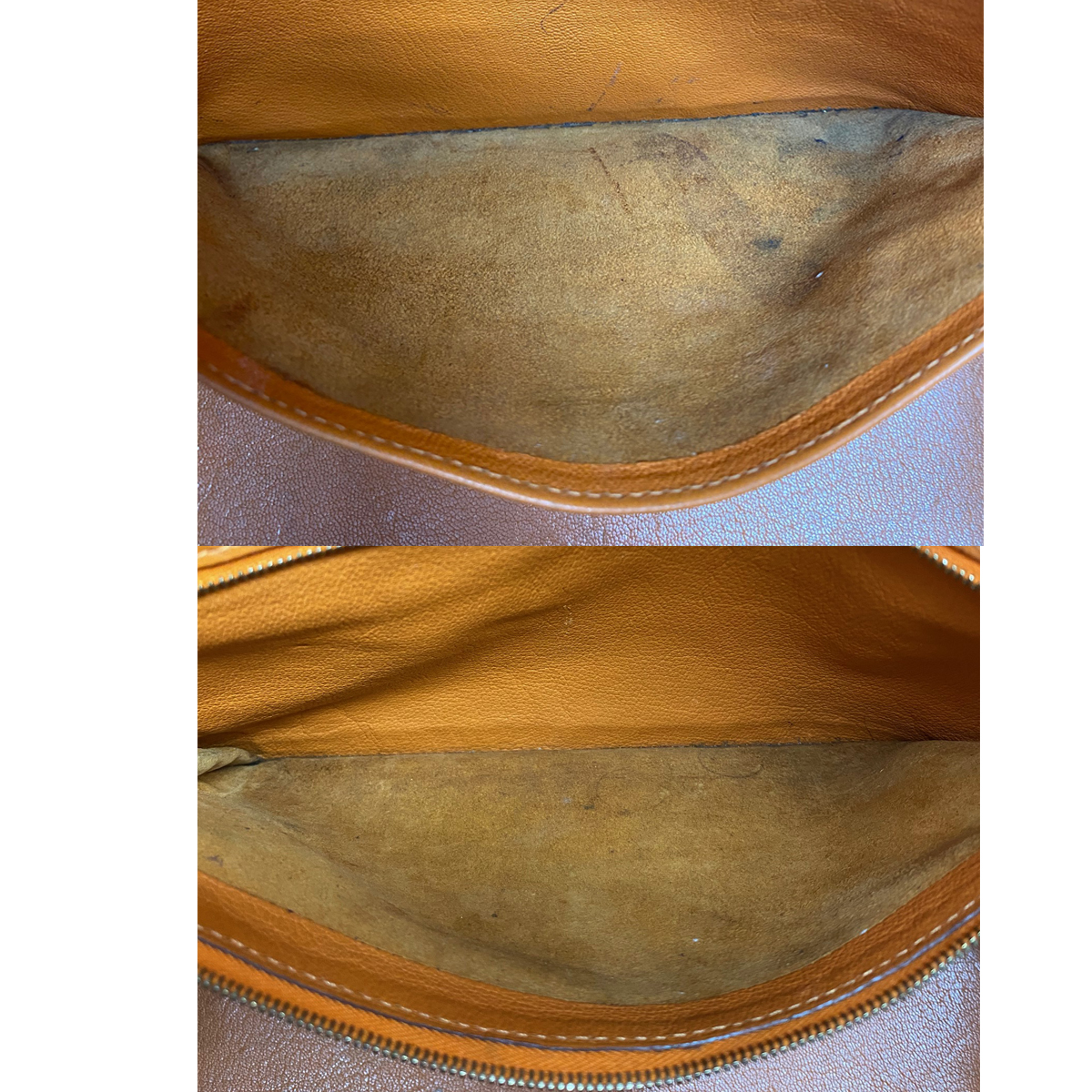 Hermes Birkin 35 Bag Togo Orange Leather GHW Top Handle Handbag