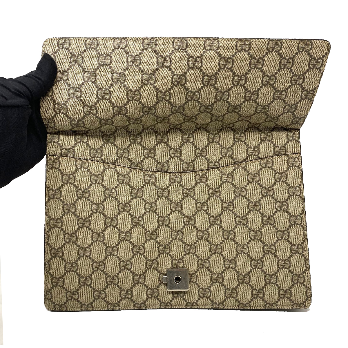 Gucci Dinoysus Medium GG Supreme Canvas Shoulder Bag Gucci Dinoysus Medium GG Supreme Canvas Shoulder Bag