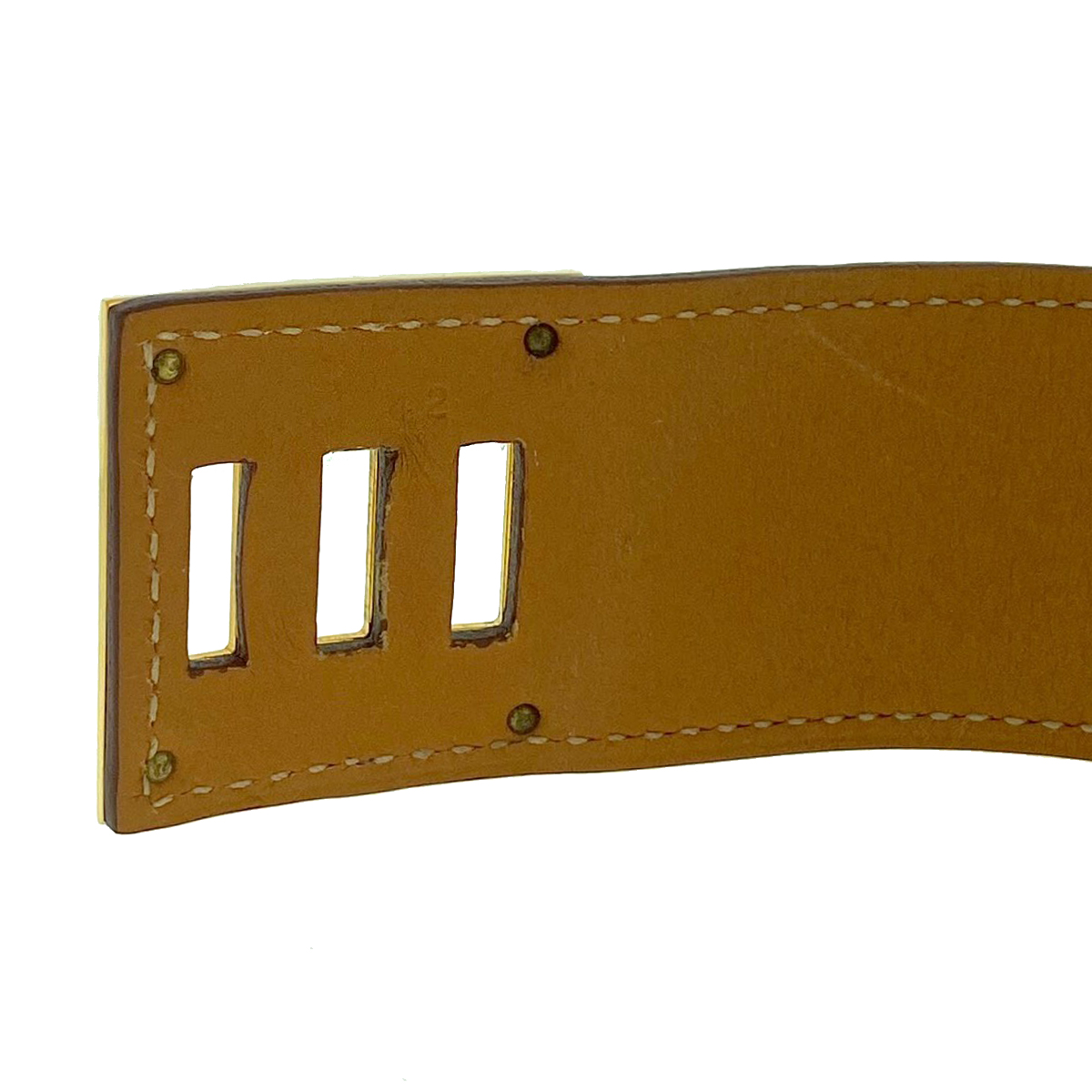 Hermes Kelly Dog Brown Leather Bracelet Hermes Kelly Dog Brown Leather Bracelet