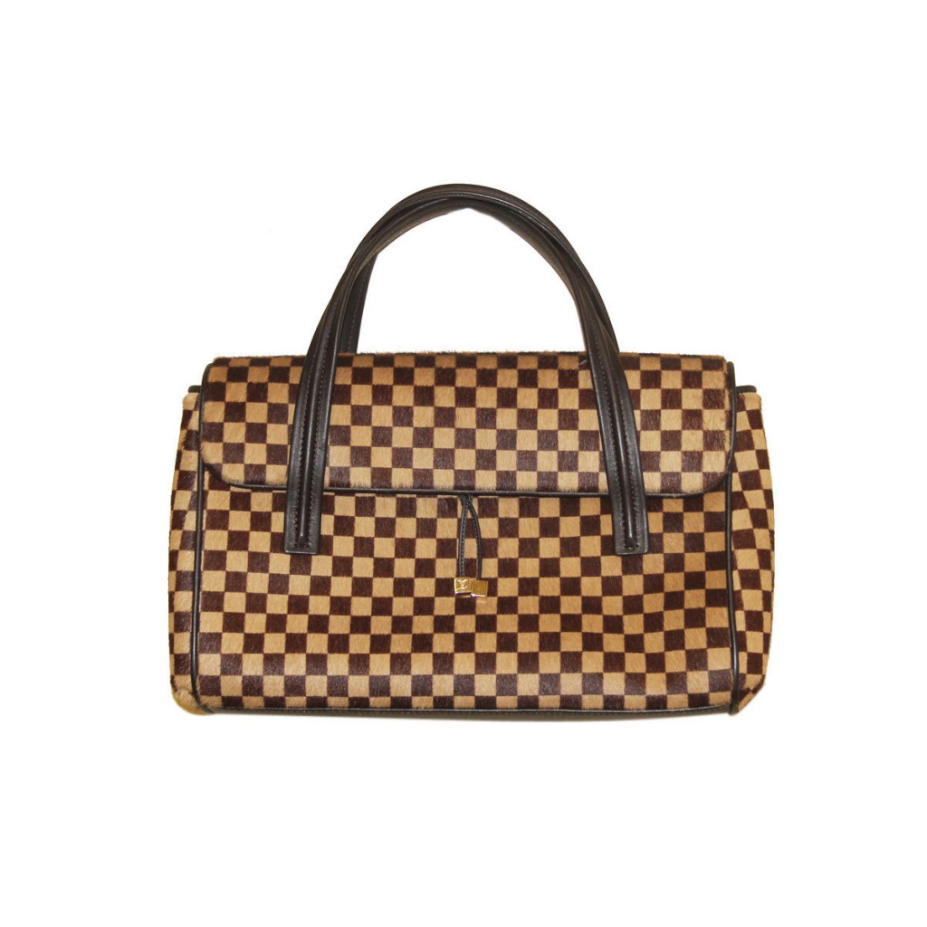 Louis Vuitton Pony Hair Sauvage Damier Small Handbag