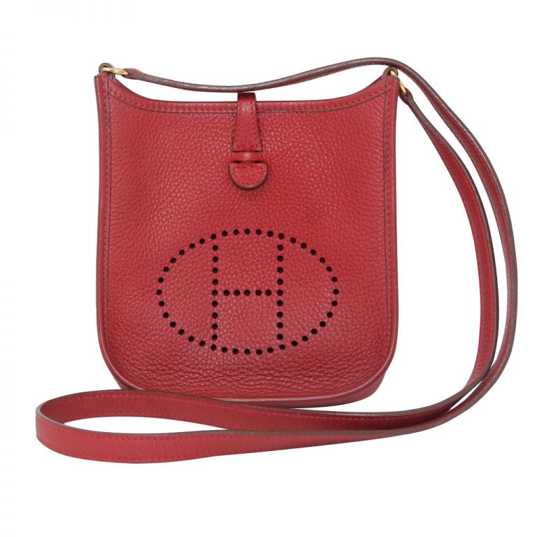 Hermes Evelyne Red Clemence TPM