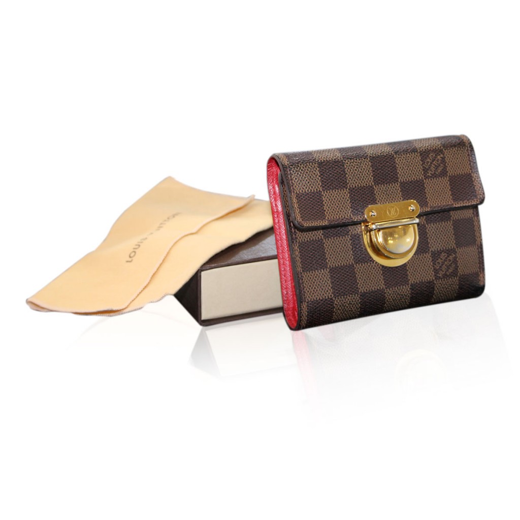 lv wallet dust bag