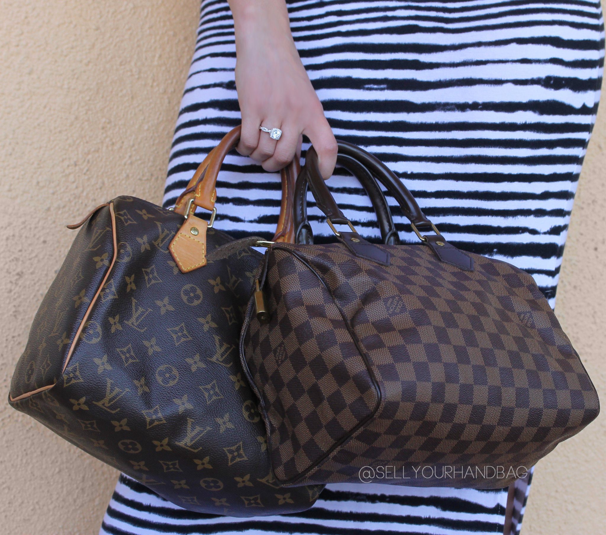 LV Speedy in Monogram or Damier?