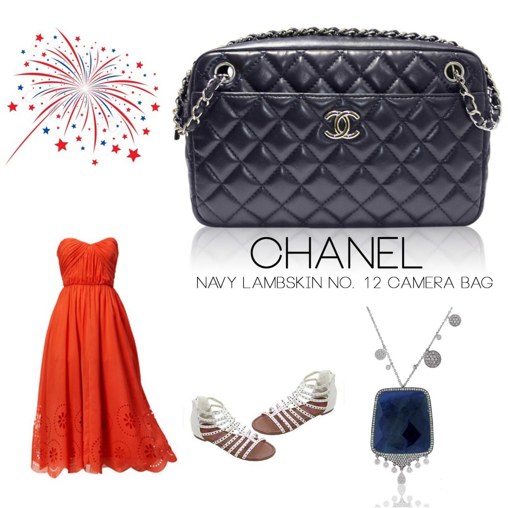 Chanel Navy No.12 Camera Bag