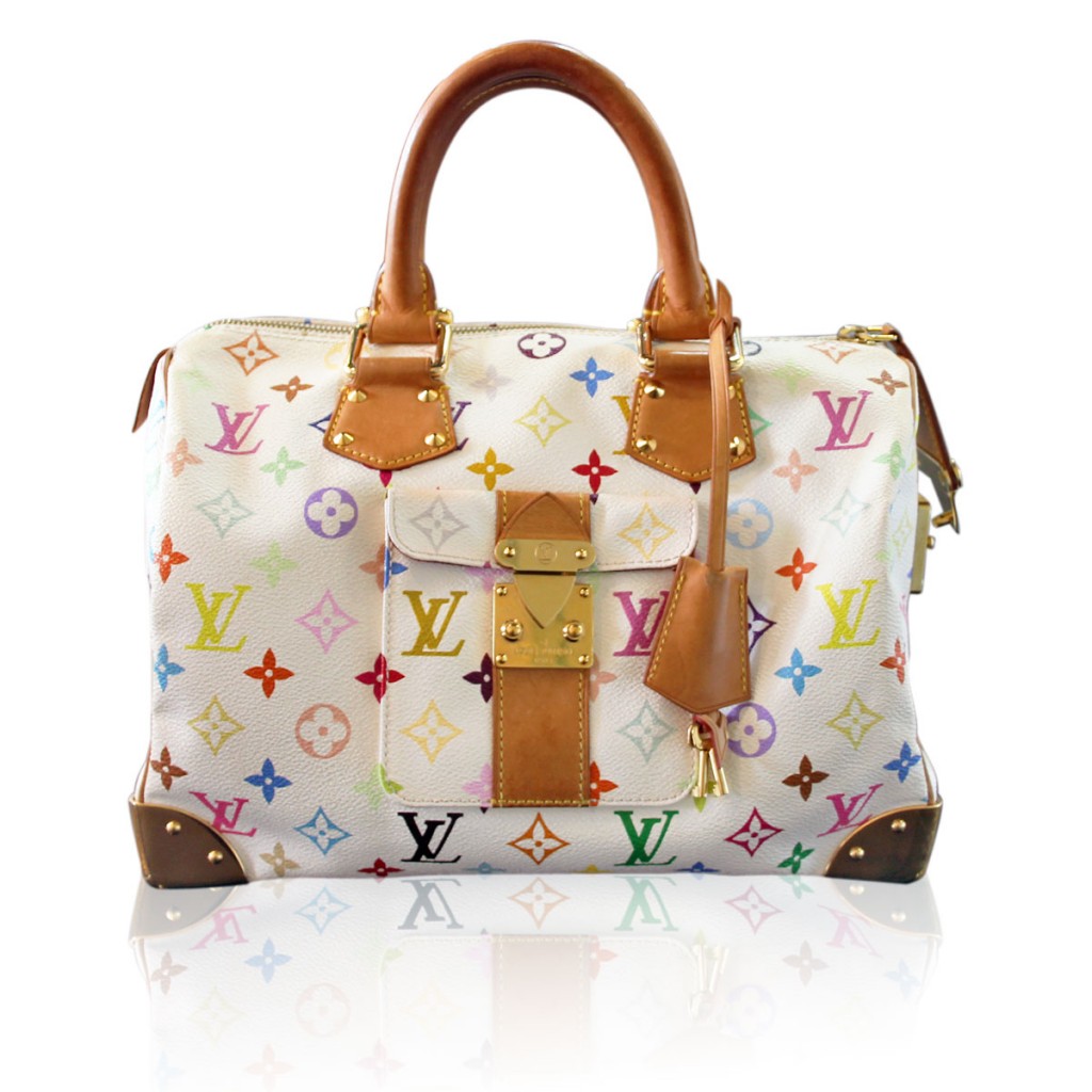 Question about the Louis Vuitton Multicolore Speedy and Takashi Murakami  collection : r/handbags