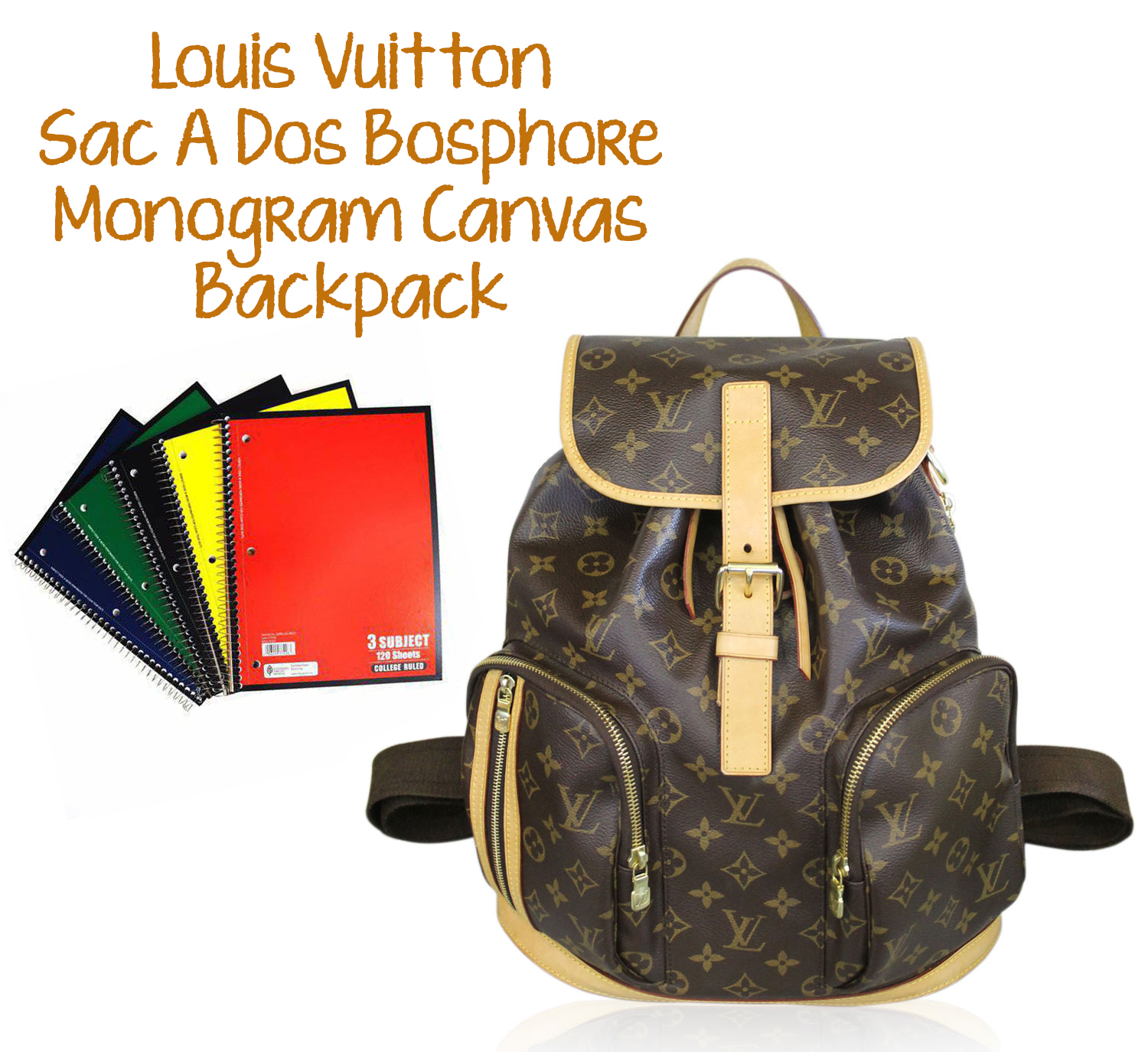 Pre-Owned Louis Vuitton Sac a Dos Bosphore Monogram Canvas Backpack